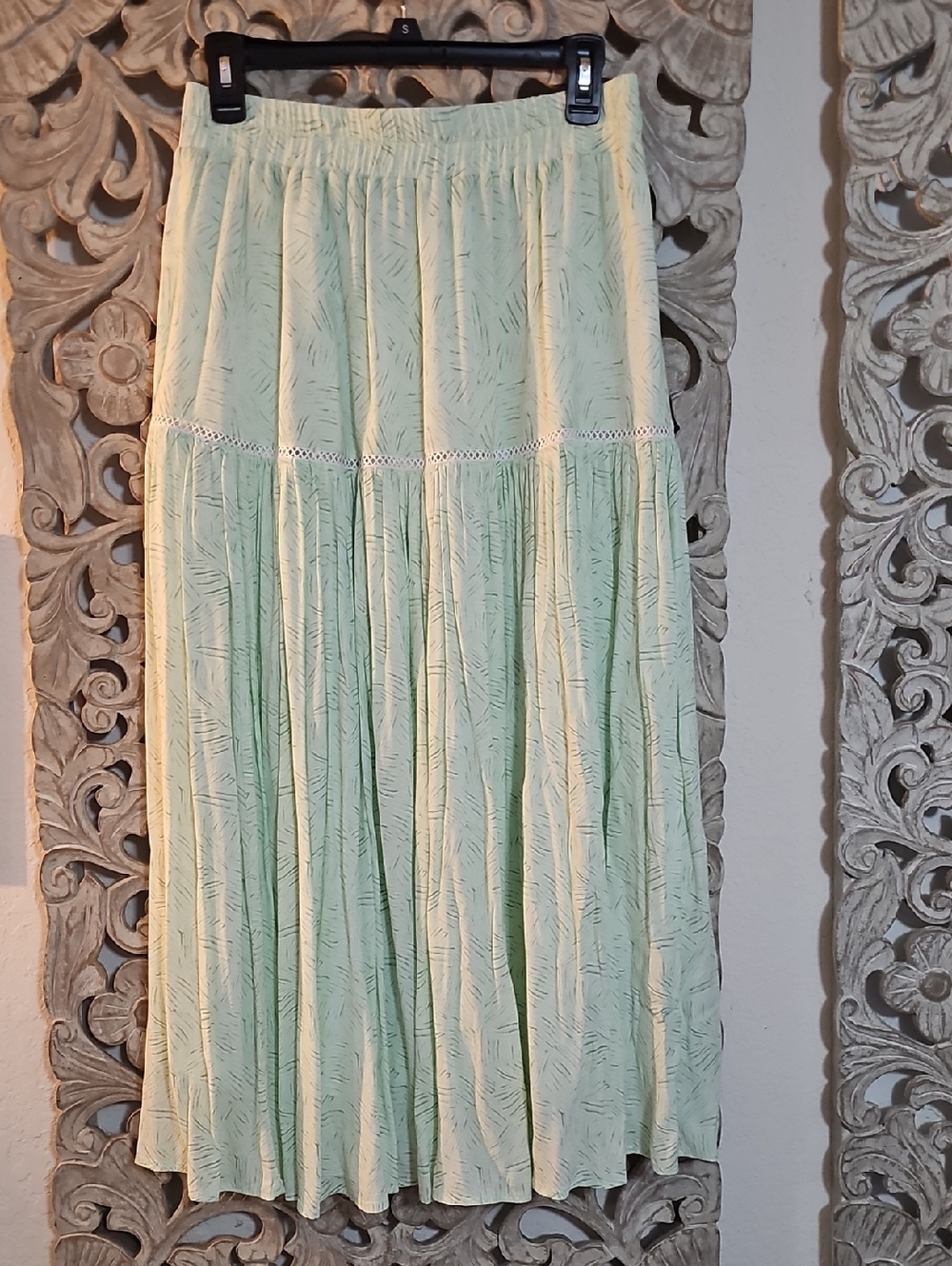 Free People Light Green Women's Skirt